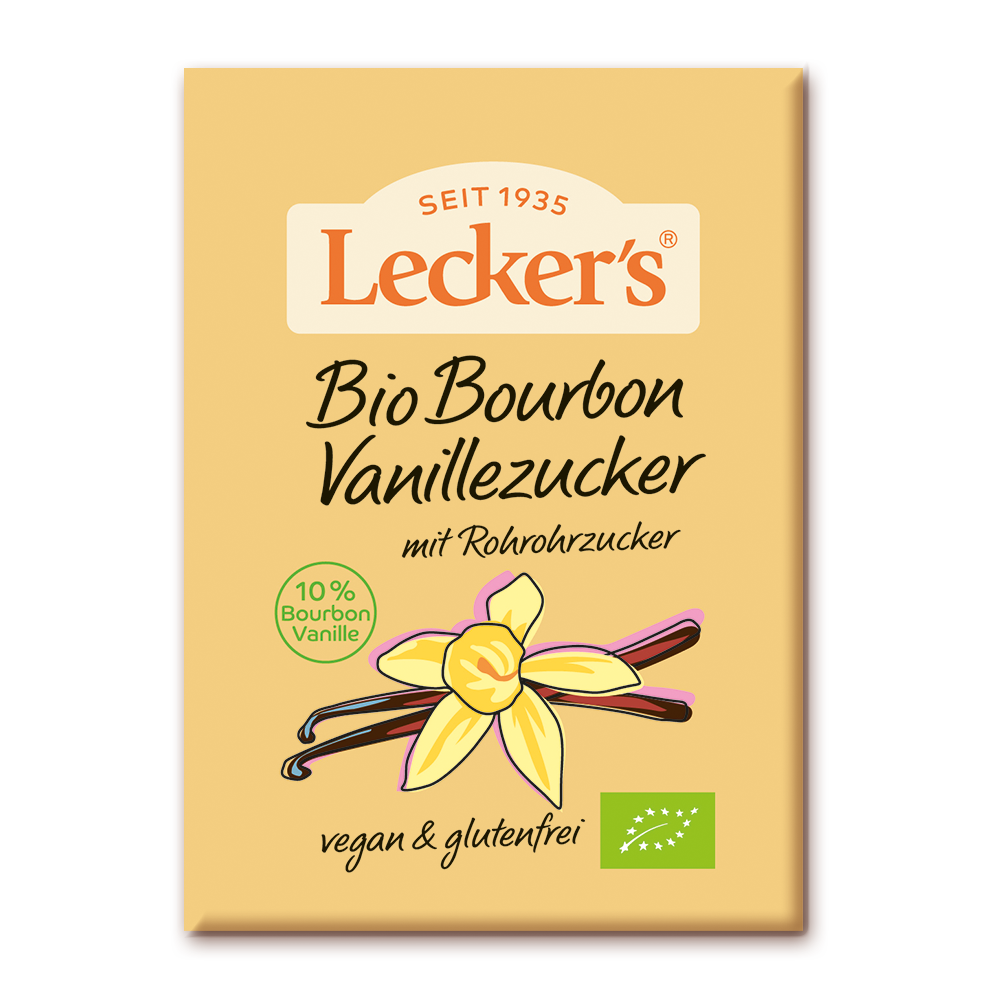 Bourbon Vanillezucker mit 10% Bourbon Vanille 2x8 g