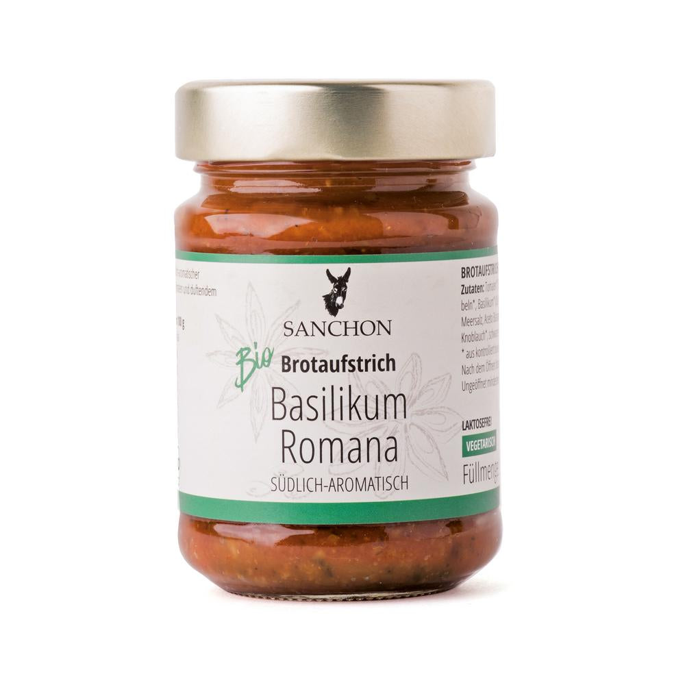 Brotaufstrich Basilikum Romana  190 g
