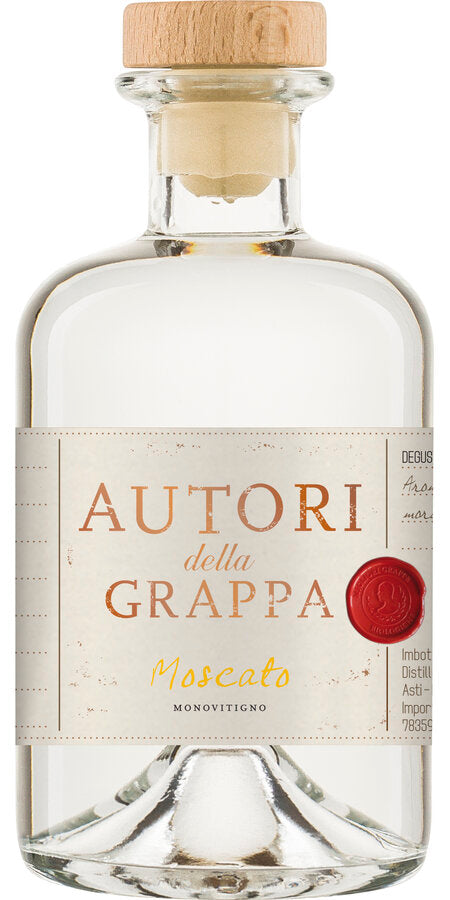 Autori della Grappa Moscato 41%vol 500 ml
