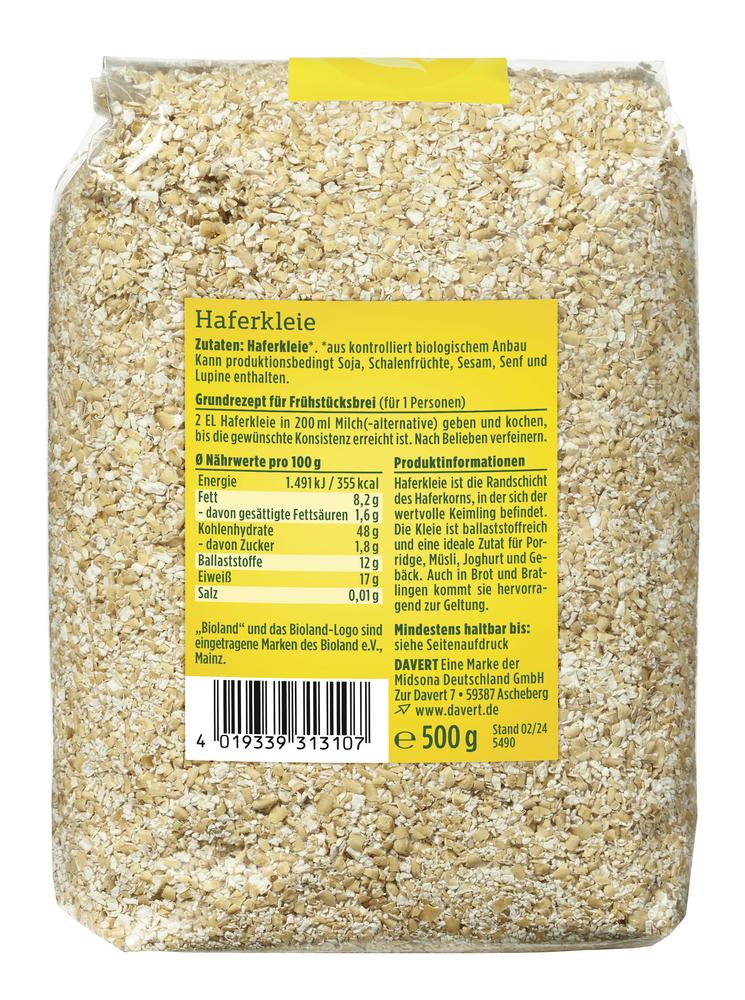 Haferkleie 500 g