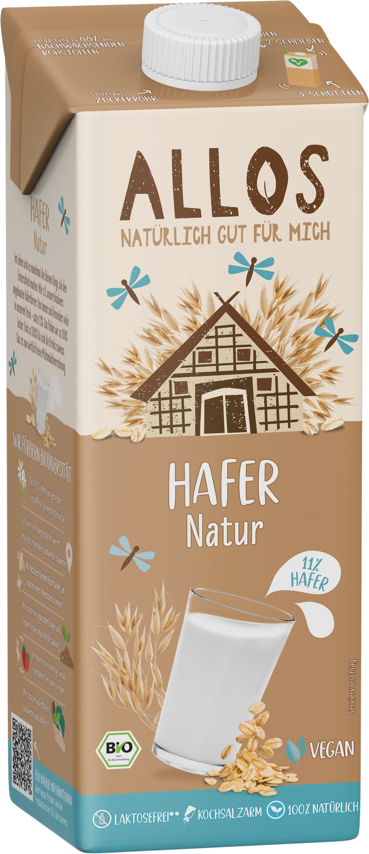 Hafer Drink naturell 1 l