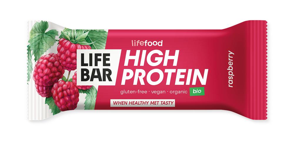 Lifebar Protein Raspberry Himbeer-Früchteriegel 40 g