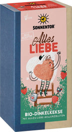 Alles Liebe Dinkel-Kekse mit Erdbeeren 125 g