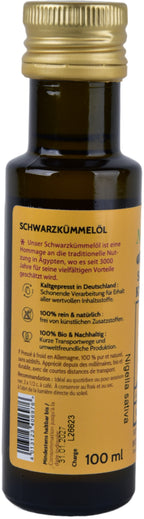 Schwarzkümmelöl Ägypten            konv. 100 ml