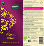 Peru Edelbitter Schokolade 75% 100 g