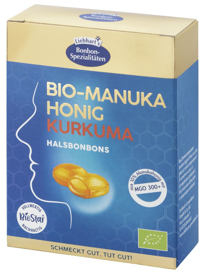 Manuka-Honig-Kurkuma-Bonbon MGO 300 100 g