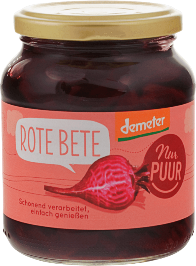 Rote Bete demeter 340 g