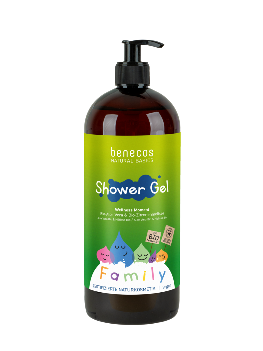 Family size Shower Gel Wellness Moment AloeVera&Zi 950 ml
