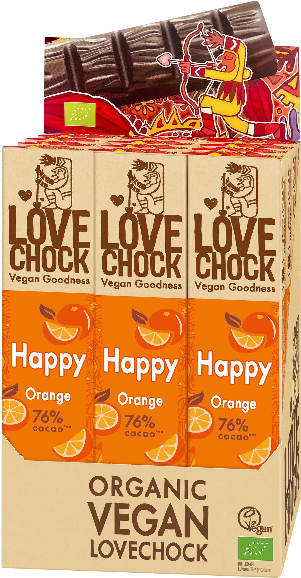 Lovechock Happy Orange 79% Kakao 40 g