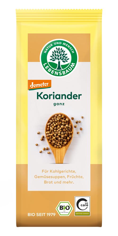 Koriander  ganz  demeter 30 g