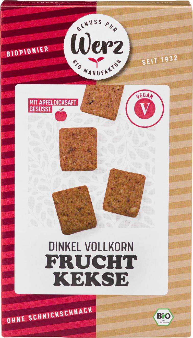 Dinkel-Frucht-Kekse ohne Süßung 125 g