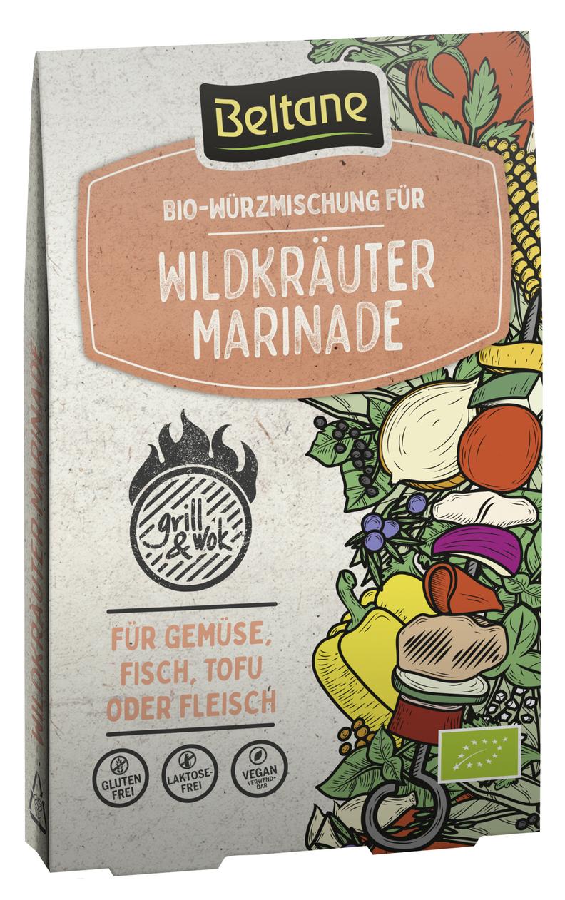 Grill&Wok Würzmischung für Wildkräuter Marinade 29,7 g