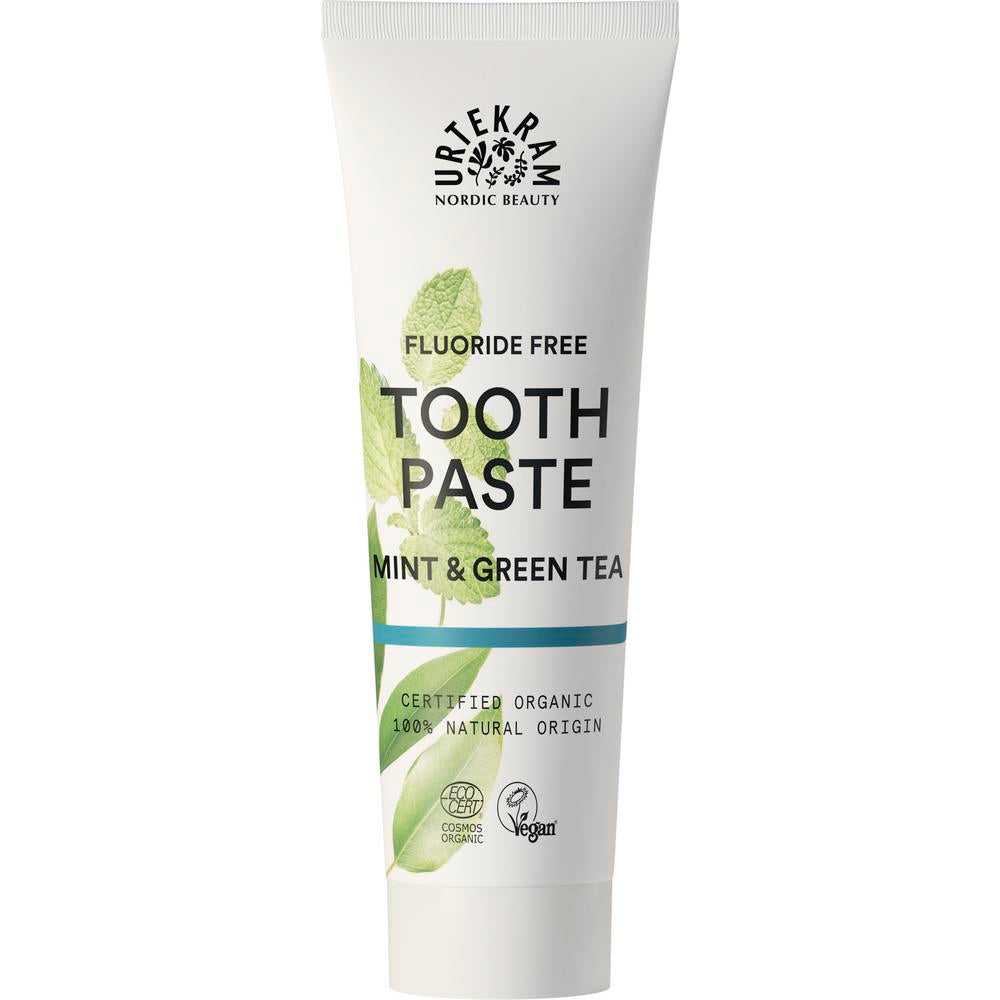 Mint & Green Tea Toothpaste Zahnpasta ohne Fluorid 75 ml