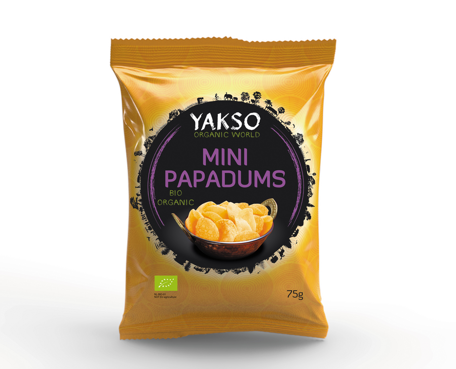 Mini Papadums 75 g