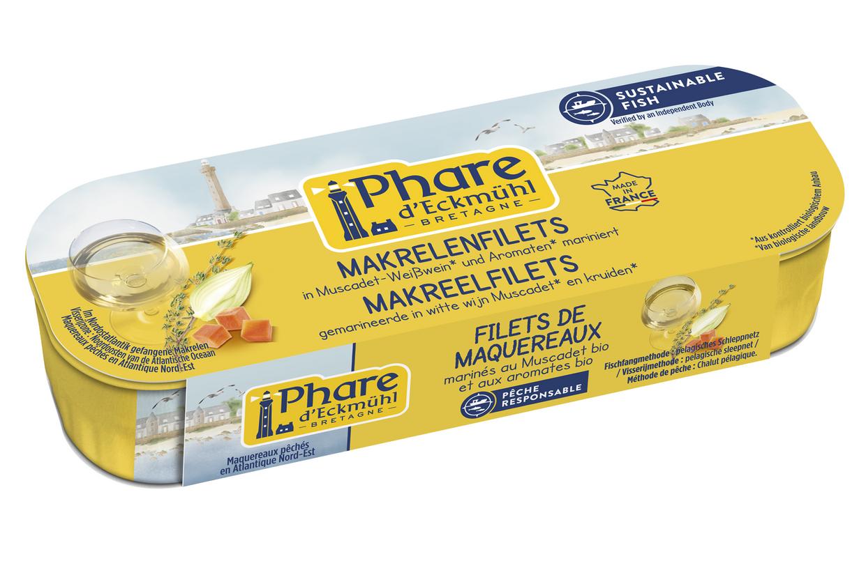 Makrelenfilets in Muscadet-Weißwein 151 g