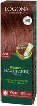 Pflanzen Haarfarbe Creme 220 weinrot 150 ml