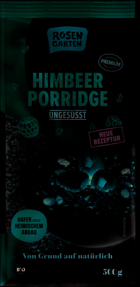 Himbeer-Porridge ungesüßt 500 g