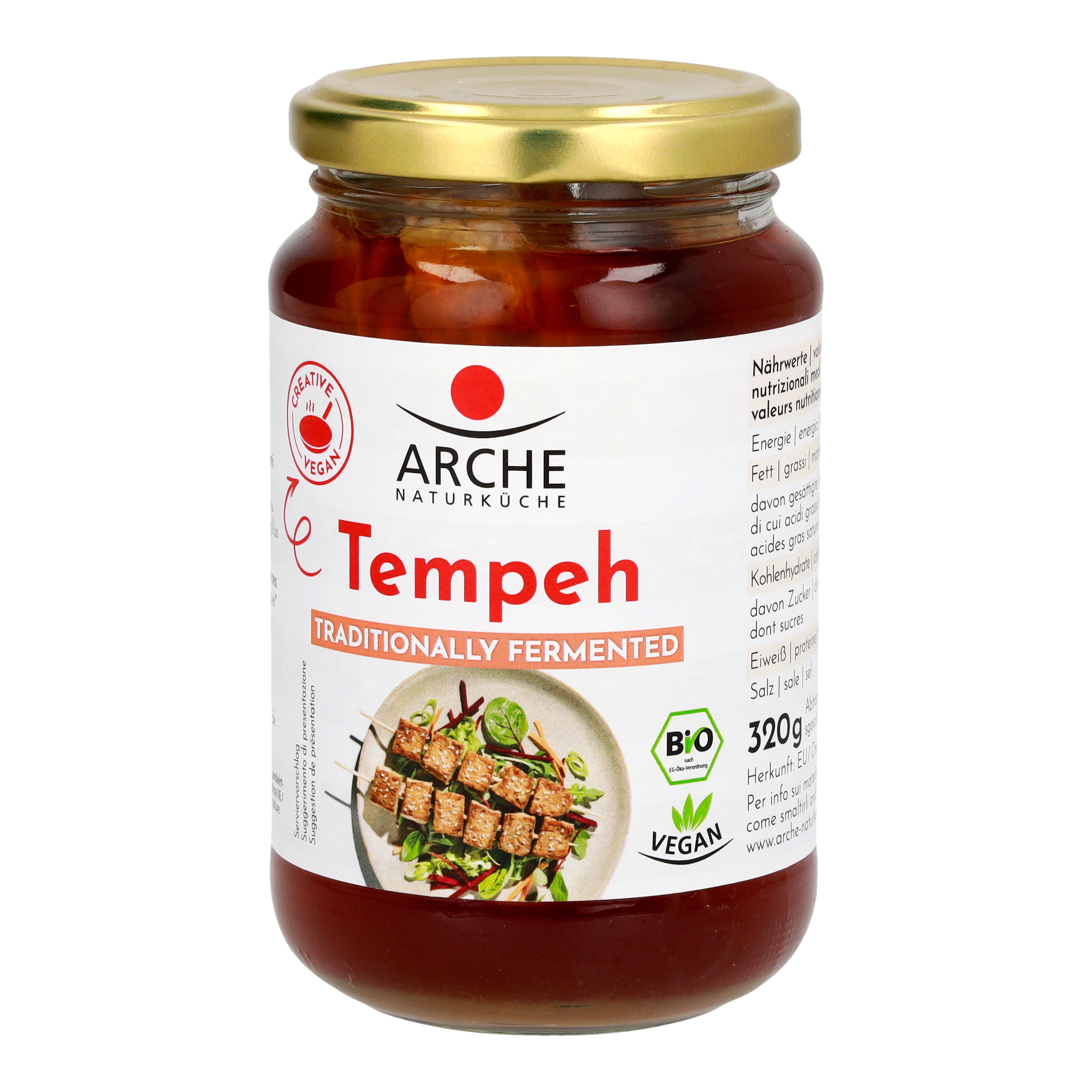 Tempeh im Glas 320 g