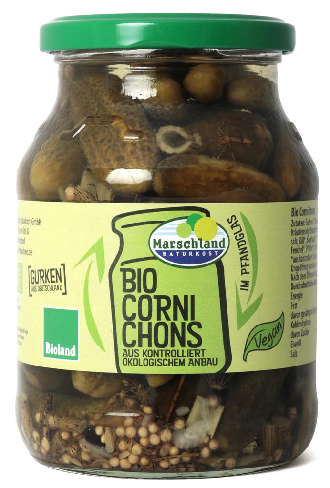 Cornichons im Pfandglas 500 g