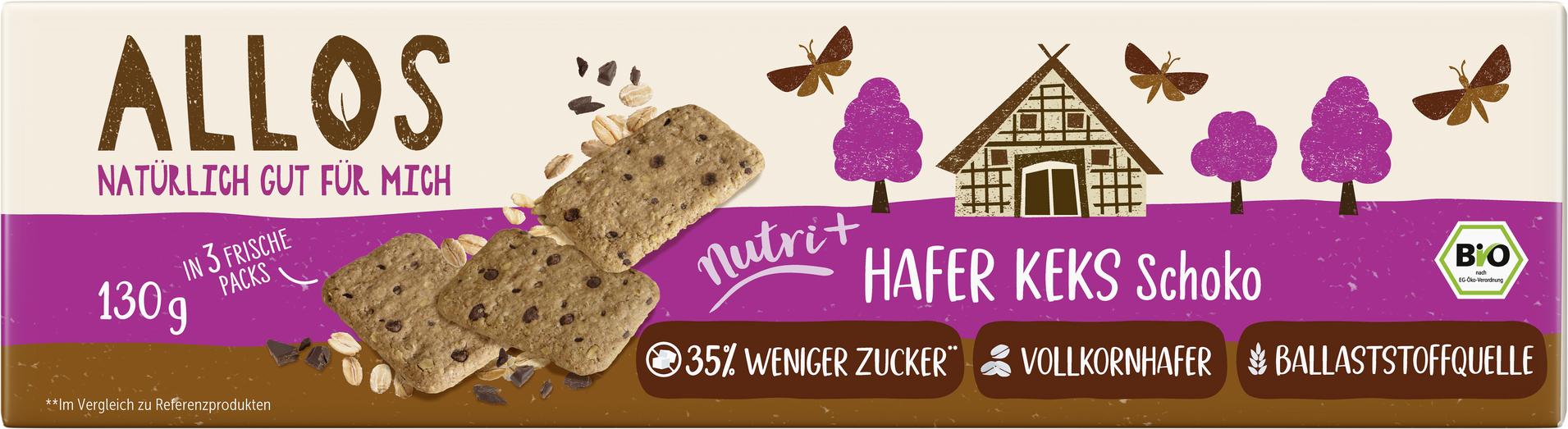Nutri + Keks Hafer Schoko 130 g