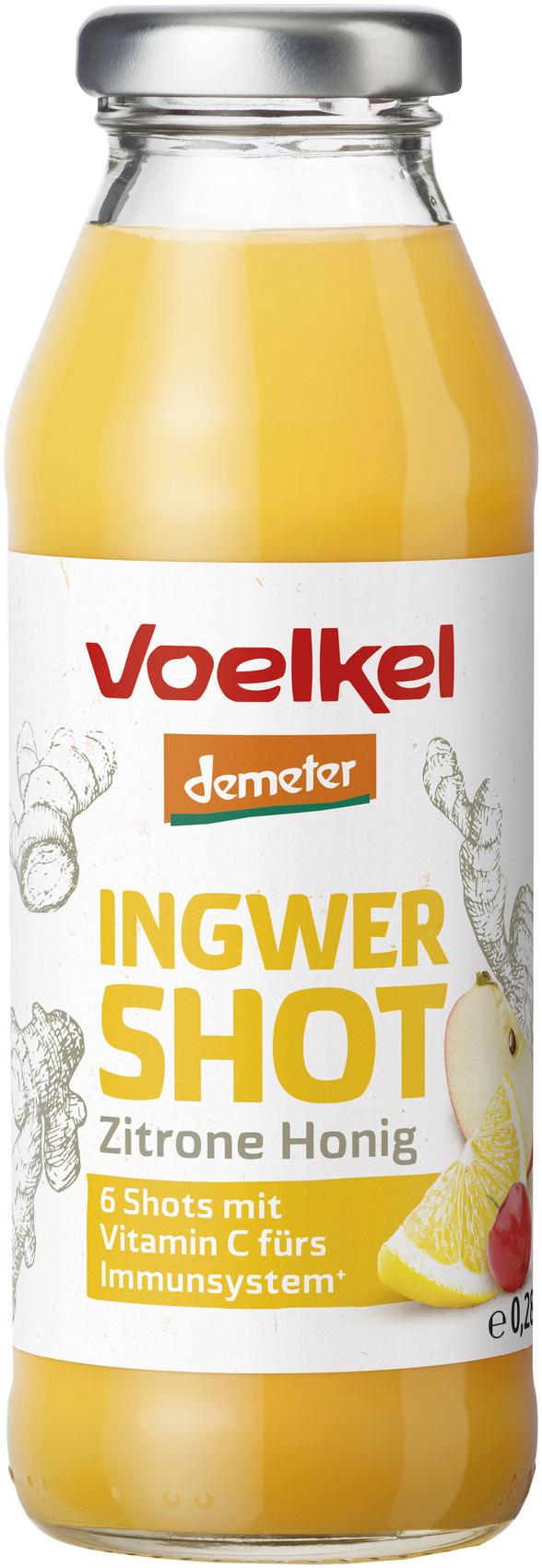 Shot Ingwer & Zitrone - Honig demeter 280 ml