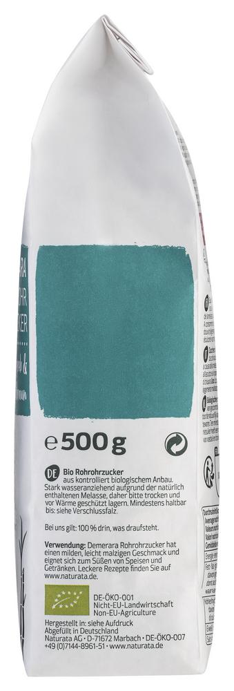 DEMERARA Roh-Rohrzucker 500 g