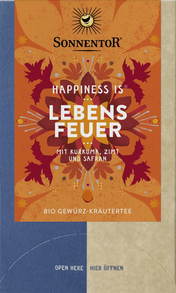 Happiness is Lebensfeuer Gewürz-Kräutertee 30,6 g