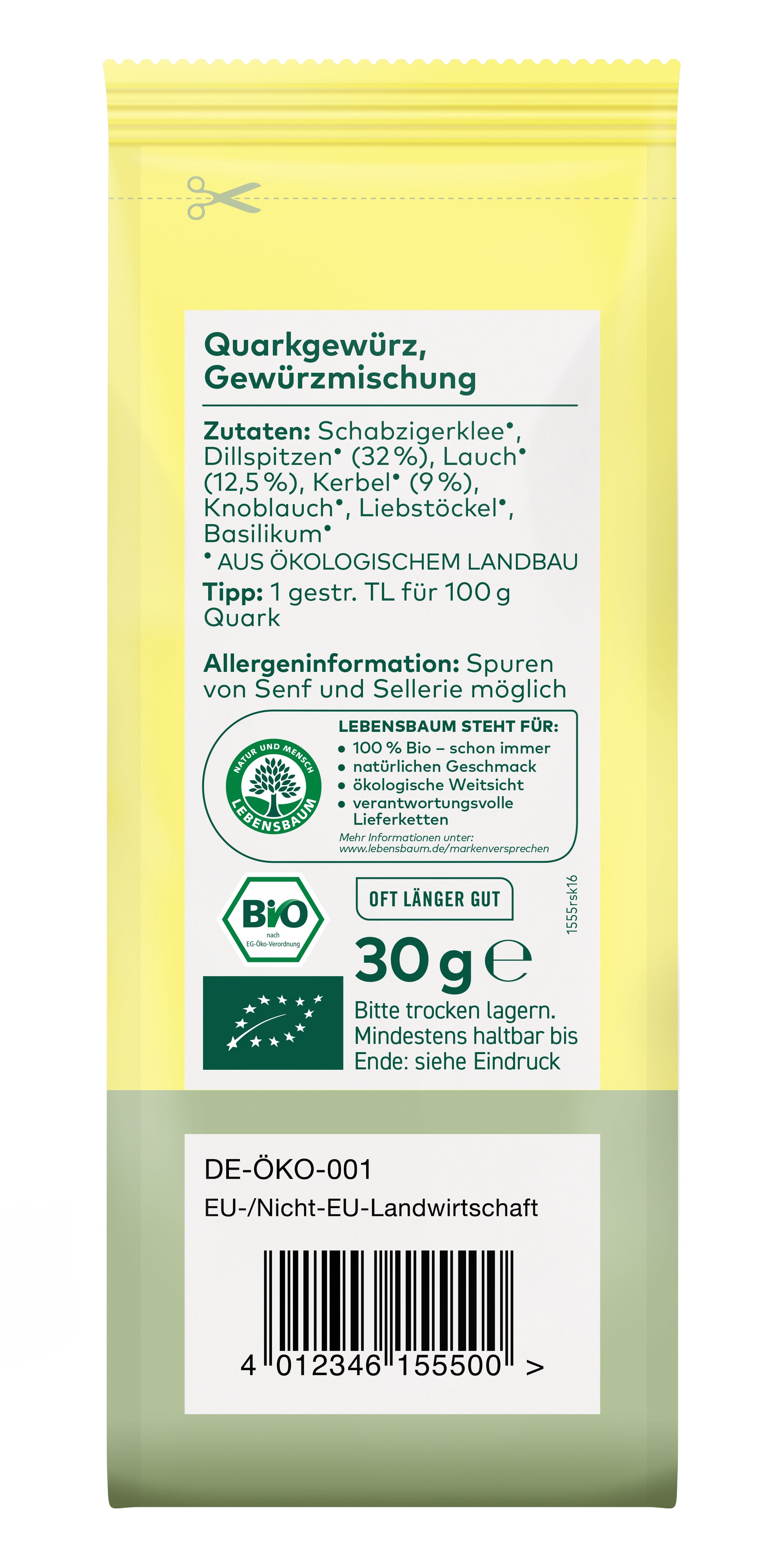 Quarkgewürz 30 g
