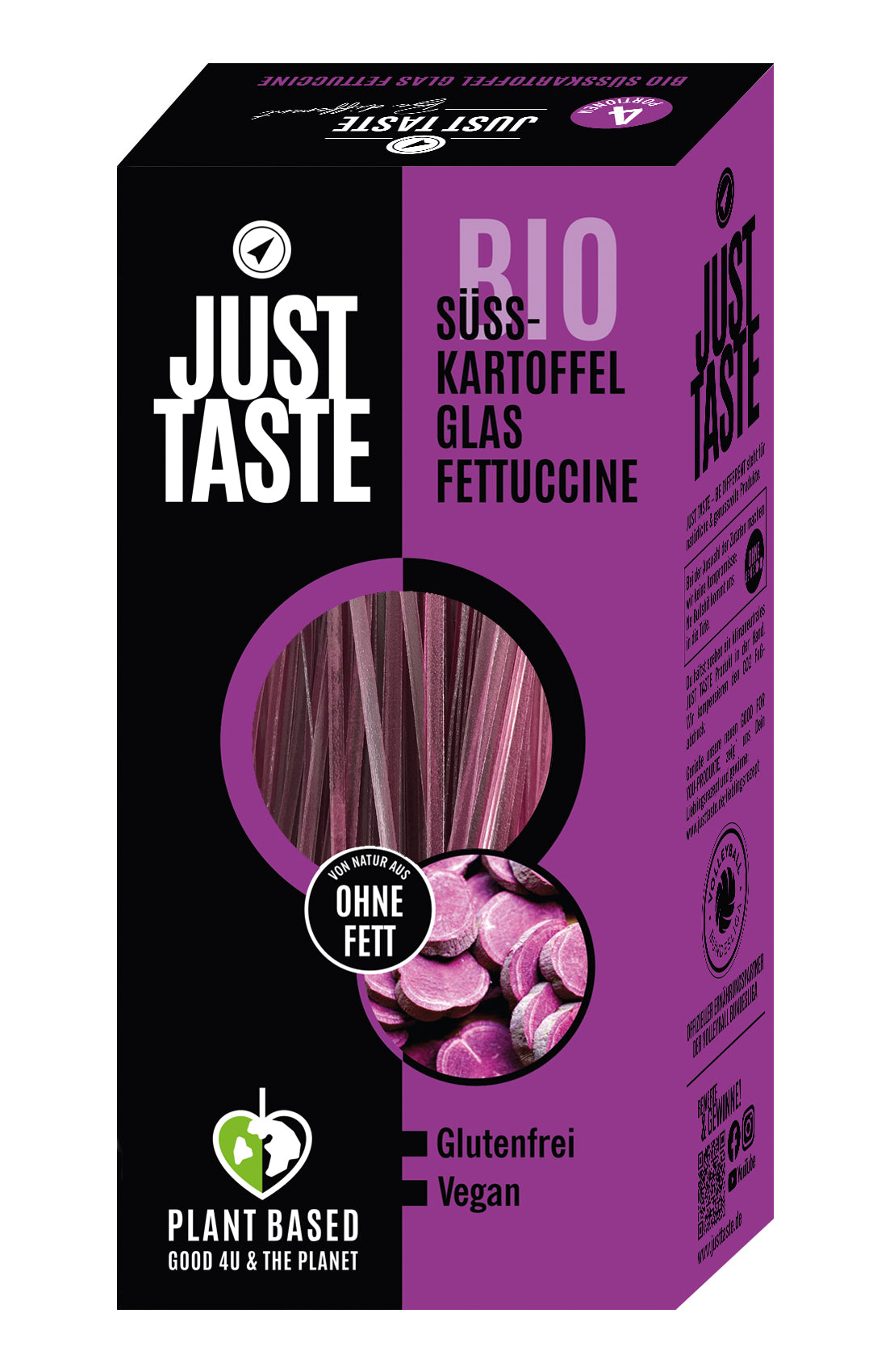 Glas-Fettuccine Lila Süßkartoffel 250 g