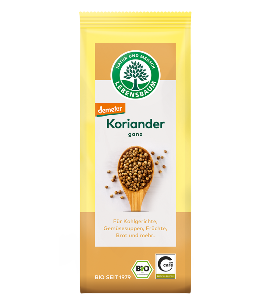 Koriander  ganz  demeter 30 g