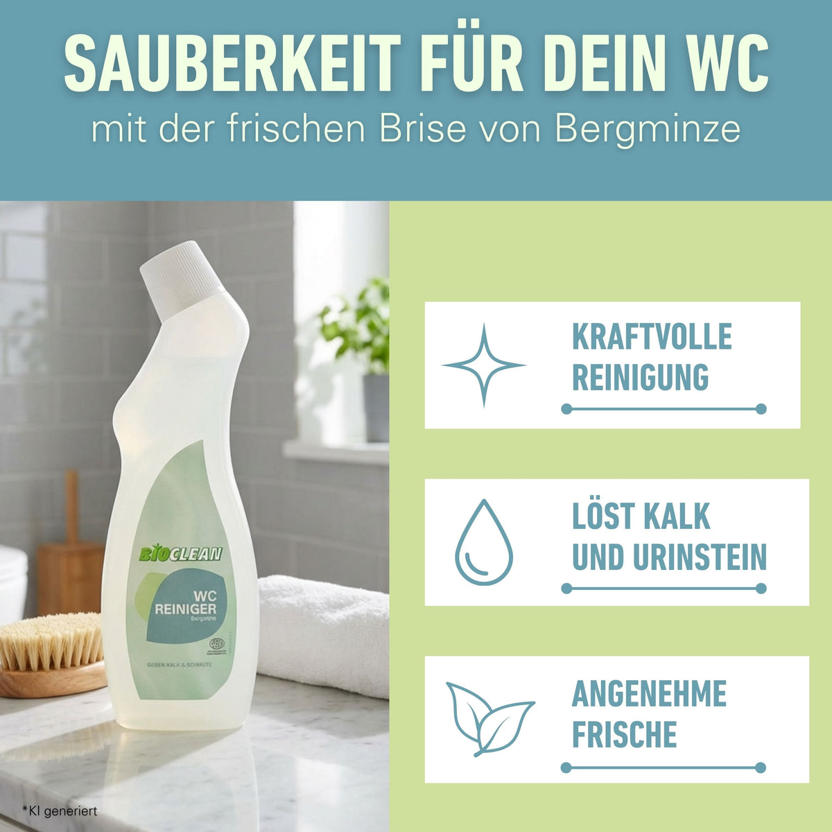 WC-Reiniger Bergminze 750 ml