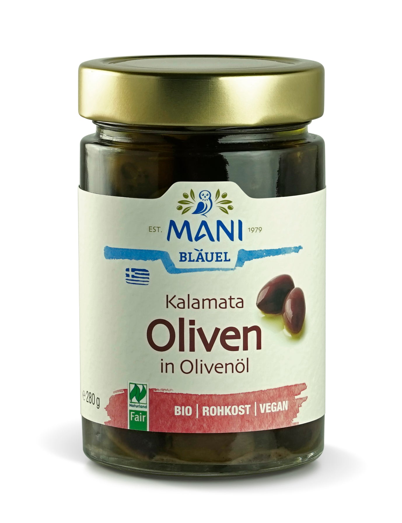 Kalamata Oliven in Olivenöl 280 g