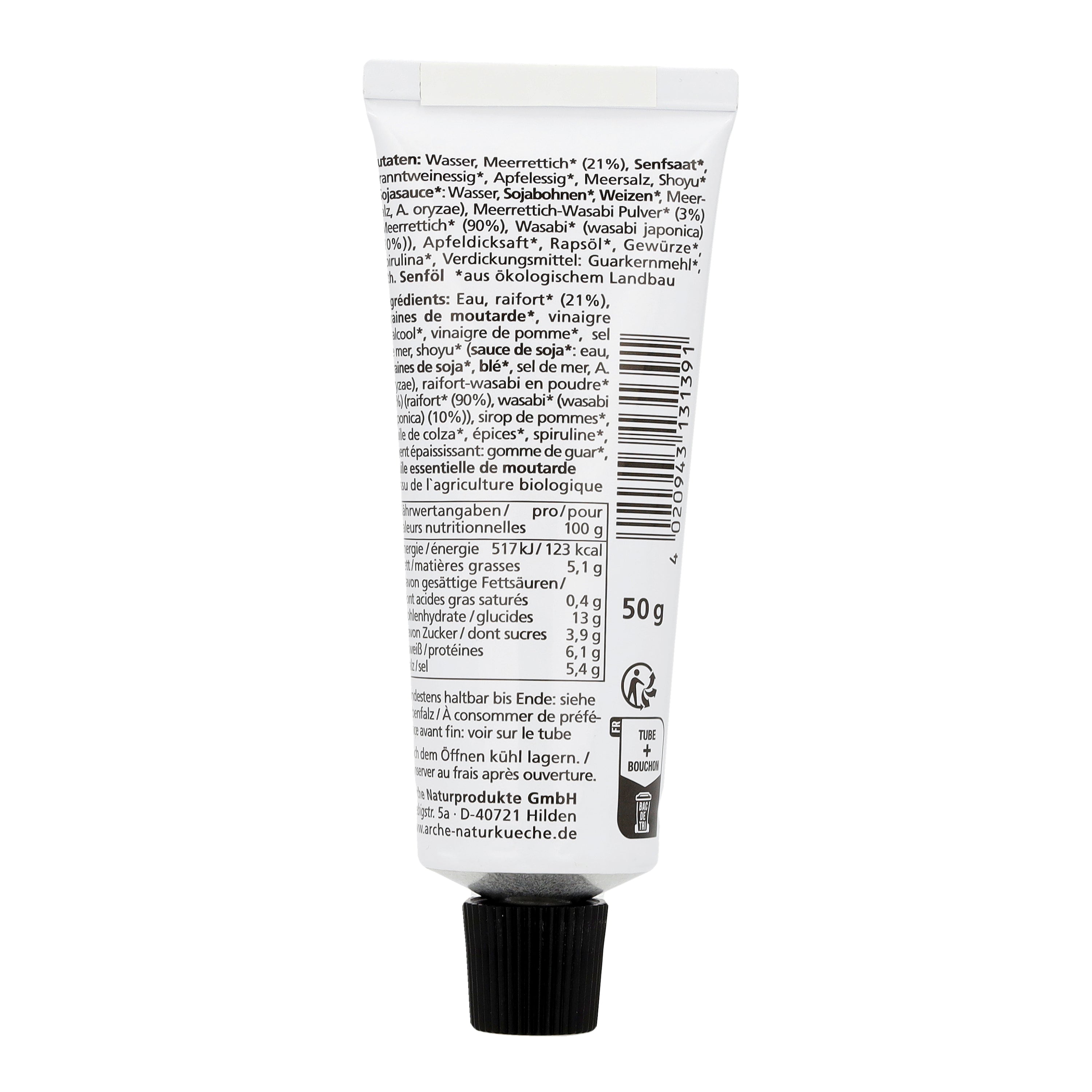 Meerrettich Paste Wasabi-Art 50 g