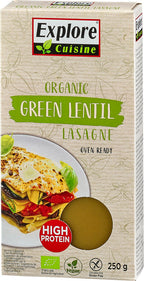 Lasagne aus grünen Linsen 250 g