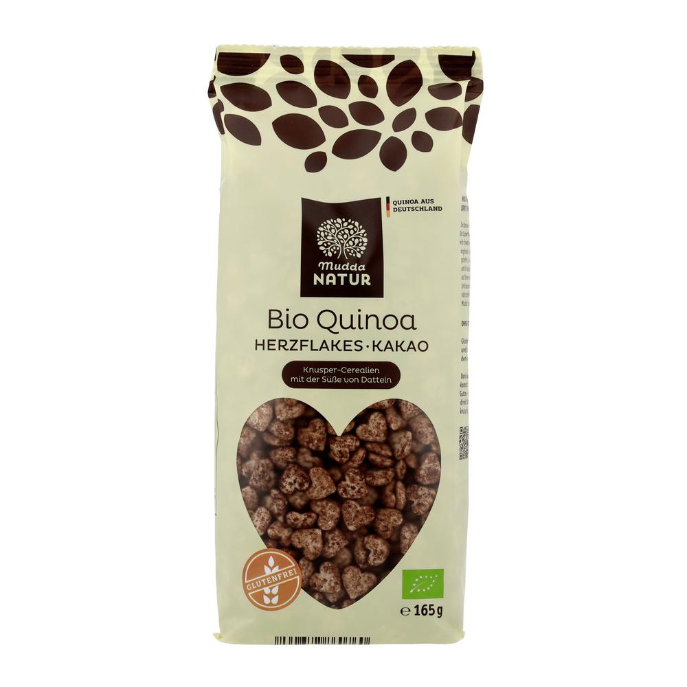 Quinoa Herzflakes Kakao 165 g