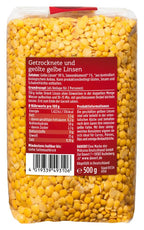 Gelbe Orient Linsen 500 g
