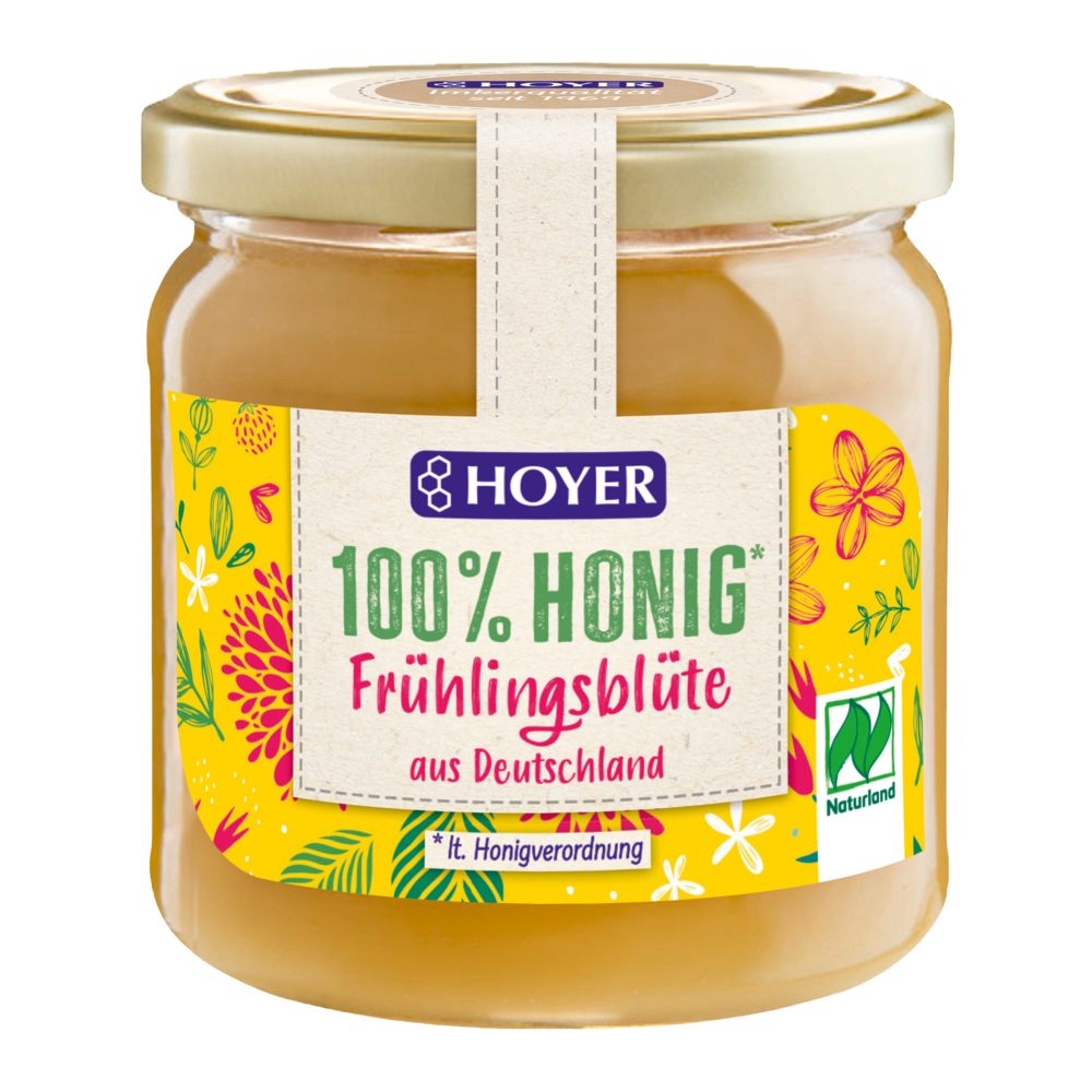 Frühlingsblütenhonig NATURLAND 500 g