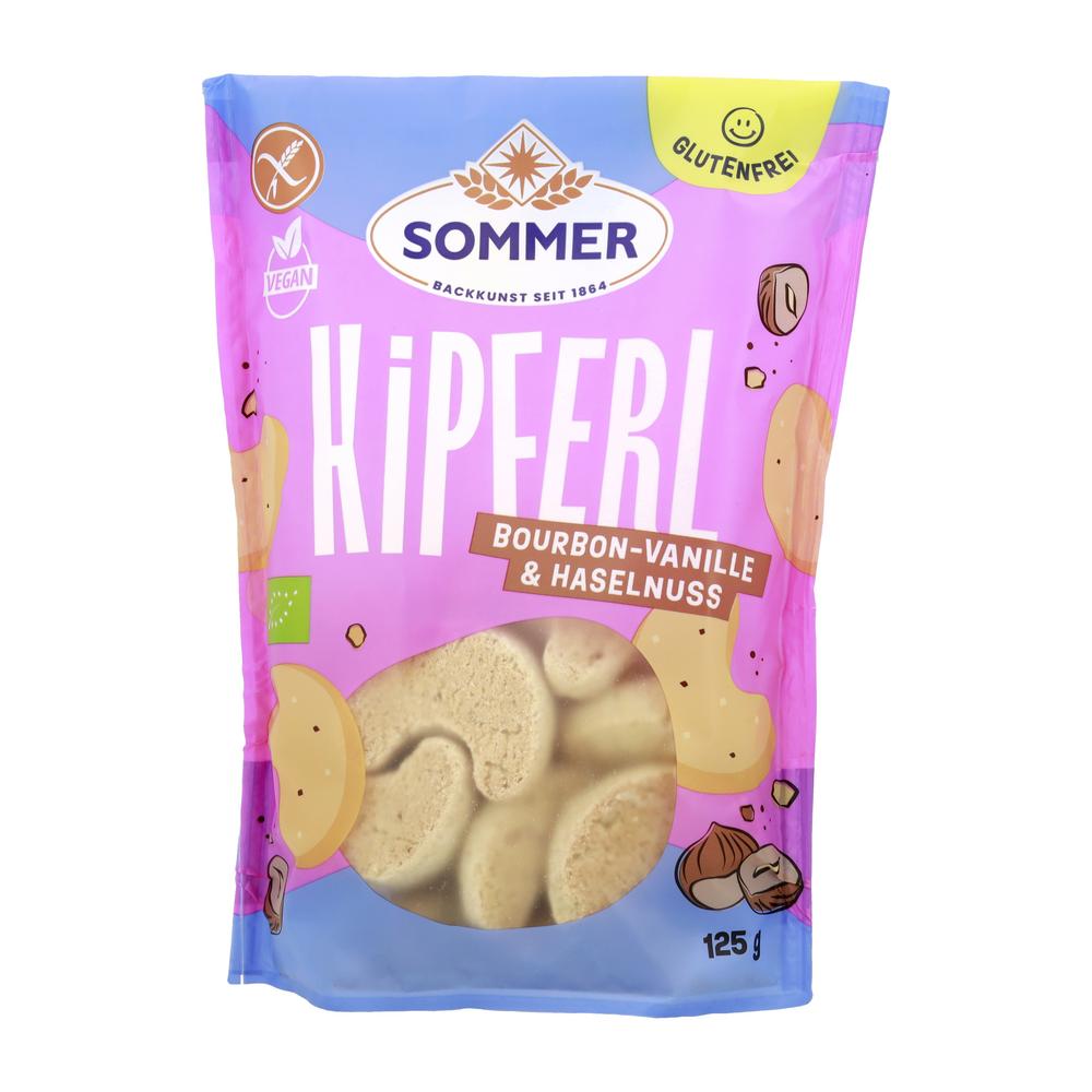 Vanille Kipferl mit Haselnusse glutenfrei 125 g
