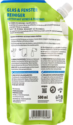 Glas&Fenster Reiniger Nachfüllbeutel 500 ml