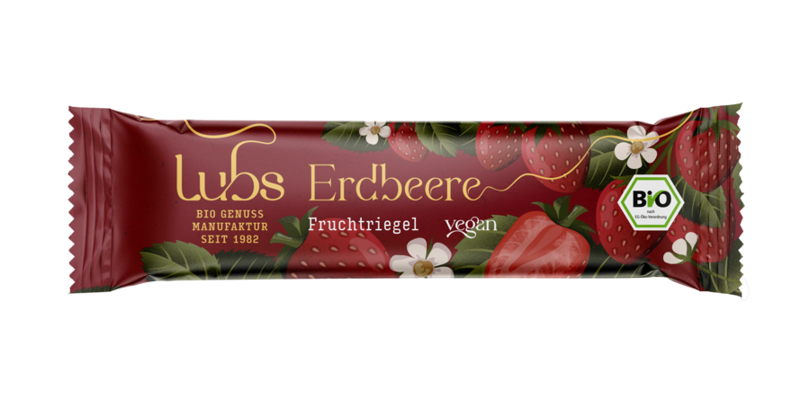 Erdbeer Fruchtriegel 30 g