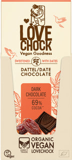 Dark Chocolate 69% Kakao - sweetened with dates 70 g