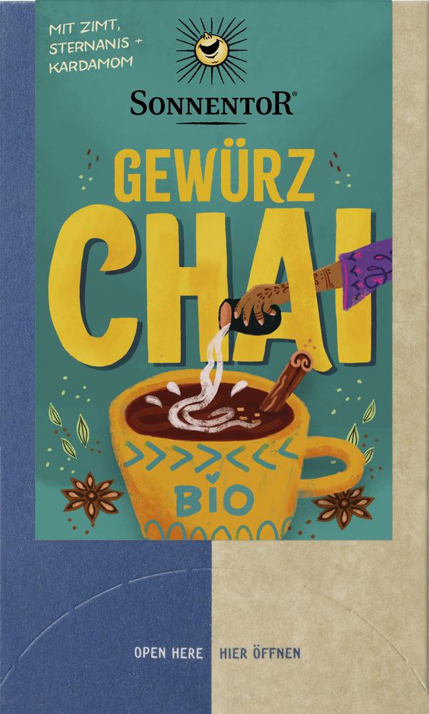 Gewürz Chai Tee Doppelkammerbeutel 32,4 g