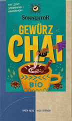 Gewürz Chai Tee Doppelkammerbeutel 32,4 g