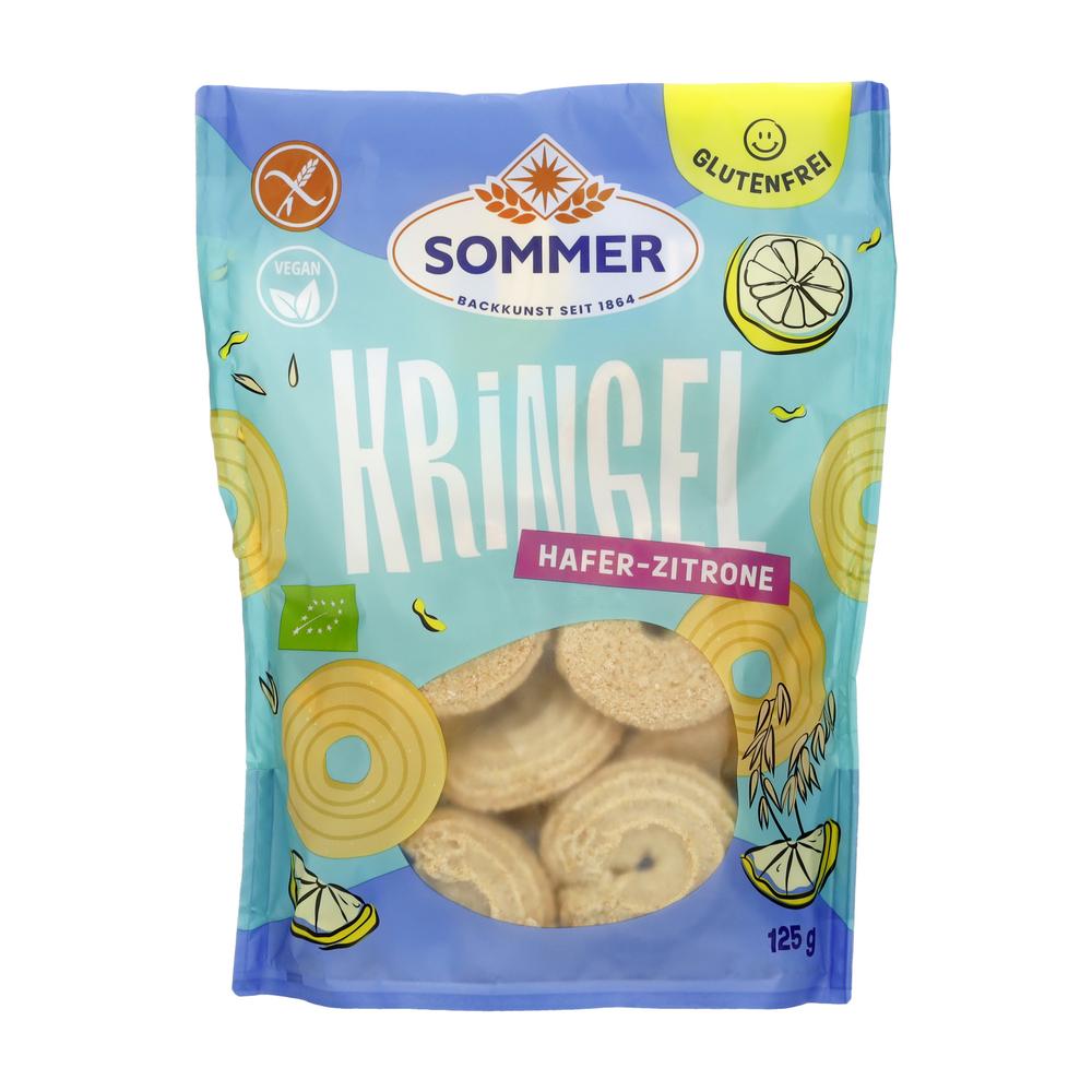 Hafer-Zitronen-Kringel glutenfrei 125 g