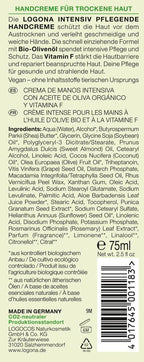Handcreme intensiv mit Bio-Olivenöl & Vitamin F un 75 ml