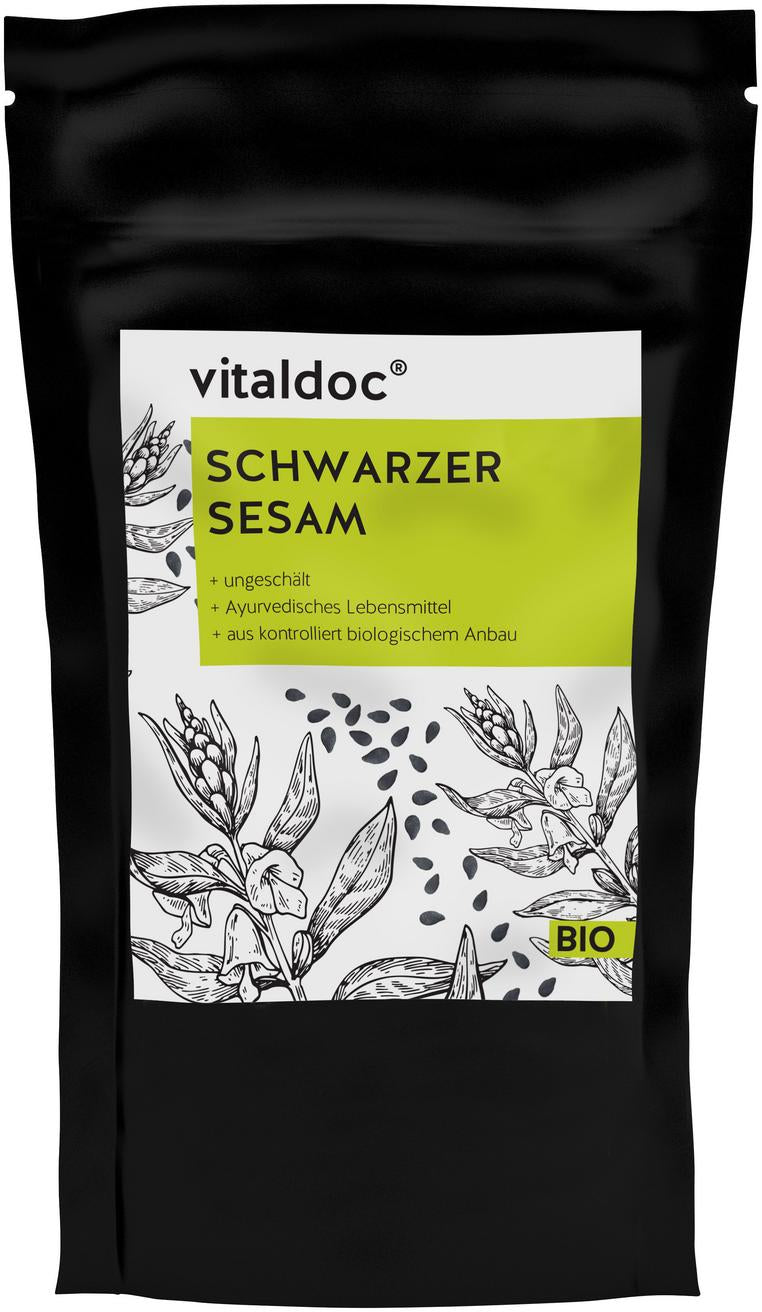 Schwarzer Sesam ganz 400 g