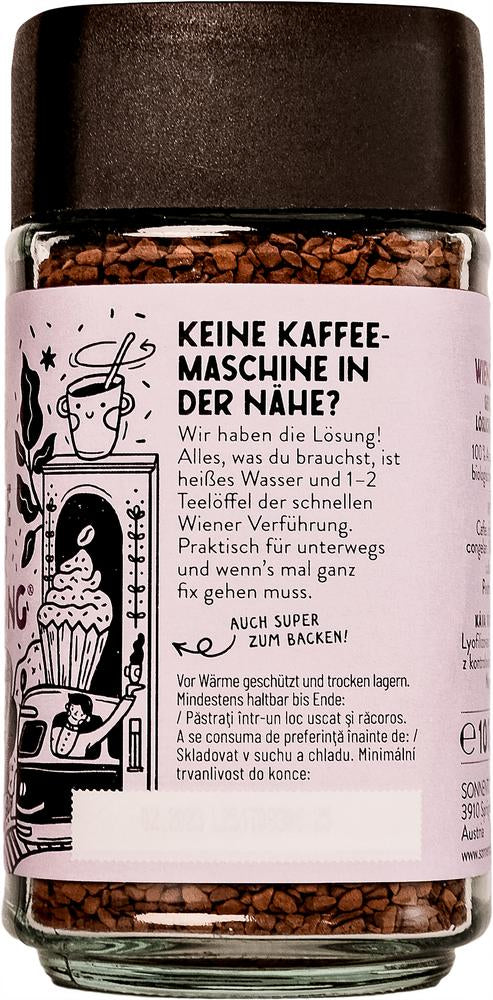 Schnelle Wiener Verführung Kaffee Instant im Glas 100 g