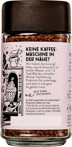 Schnelle Wiener Verführung Kaffee Instant im Glas 100 g