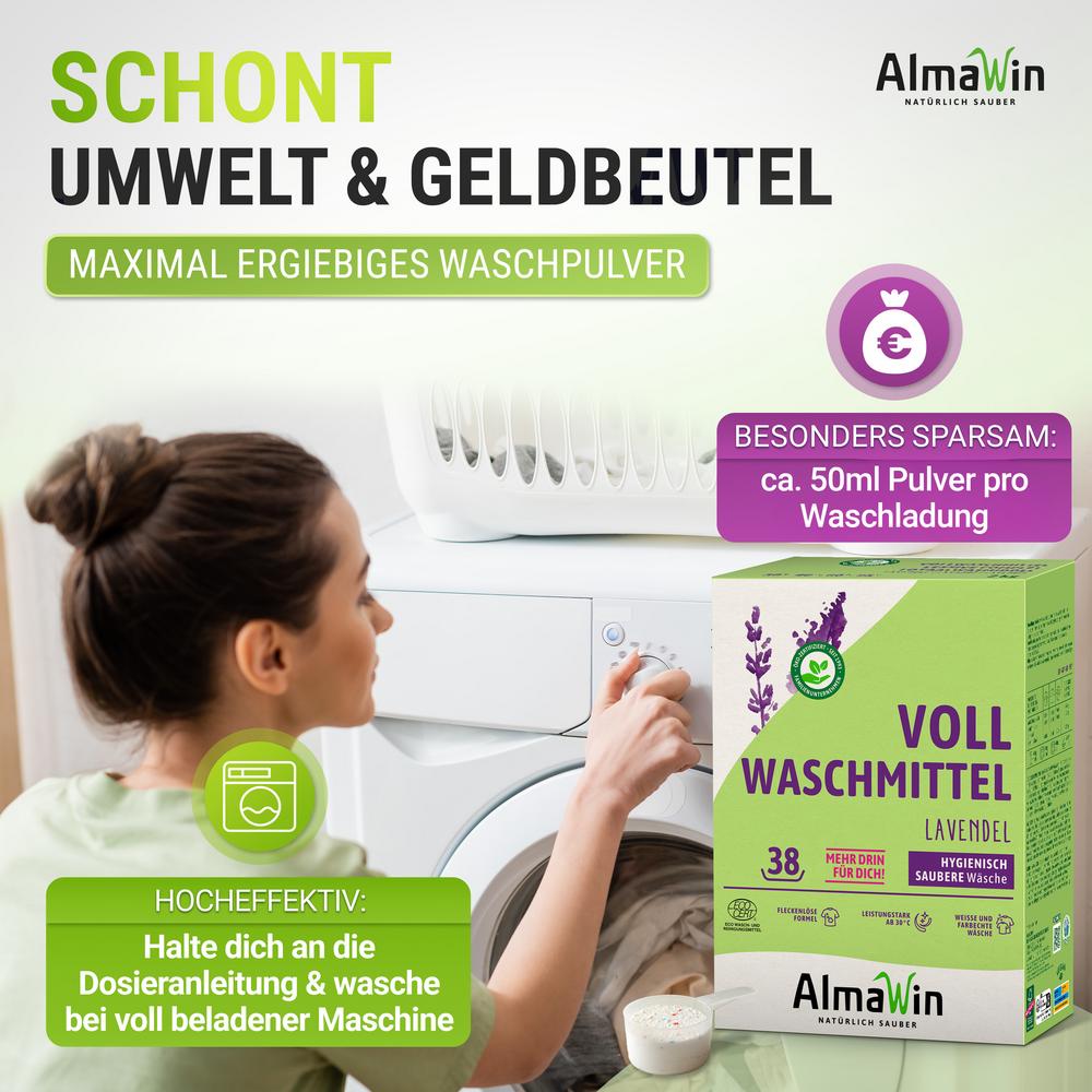 Vollwaschmittel 36 Waschgänge 2 kg