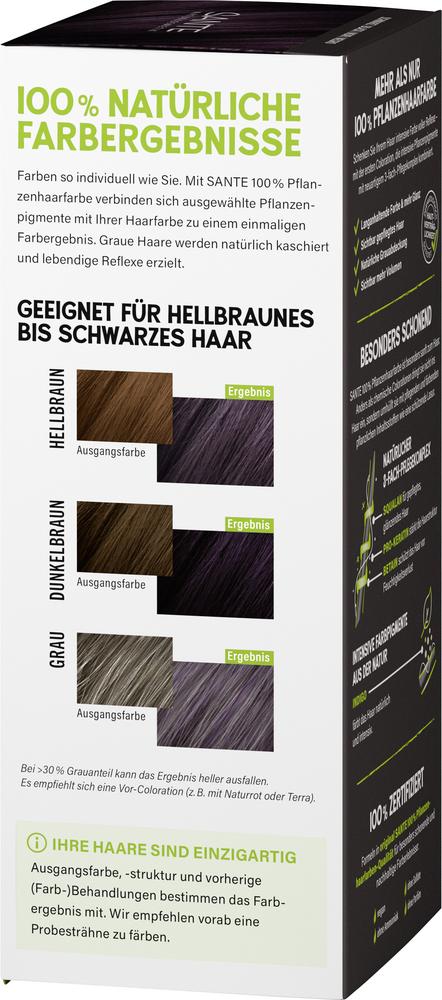 Pflanzenhaarfarbe Pflegekomplex Schwarz 05 100 g